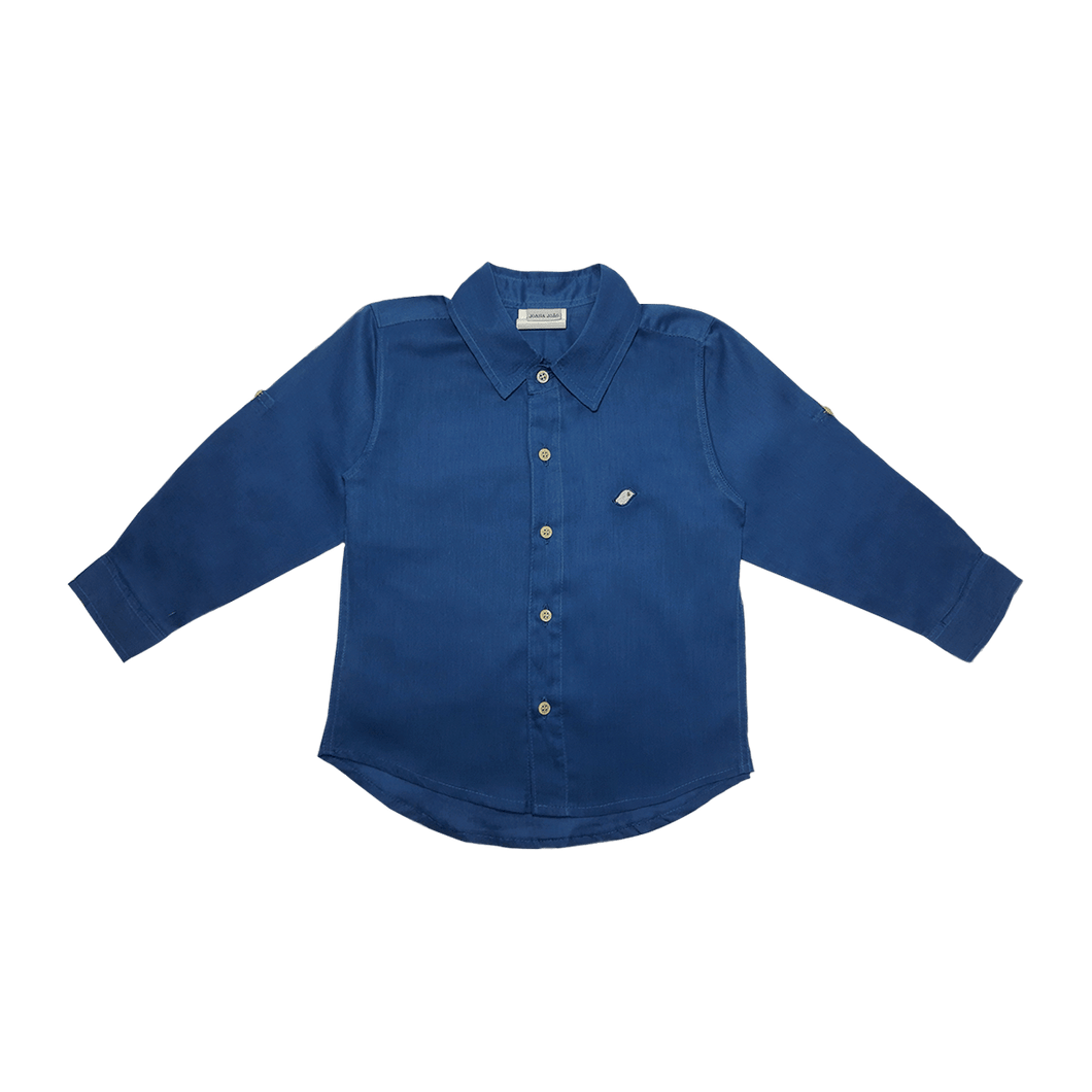 Camisa Social Marinho-1053805