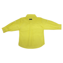 Carregar imagem no visualizador da galeria, Camisa Social Voile Amarelo-1053265
