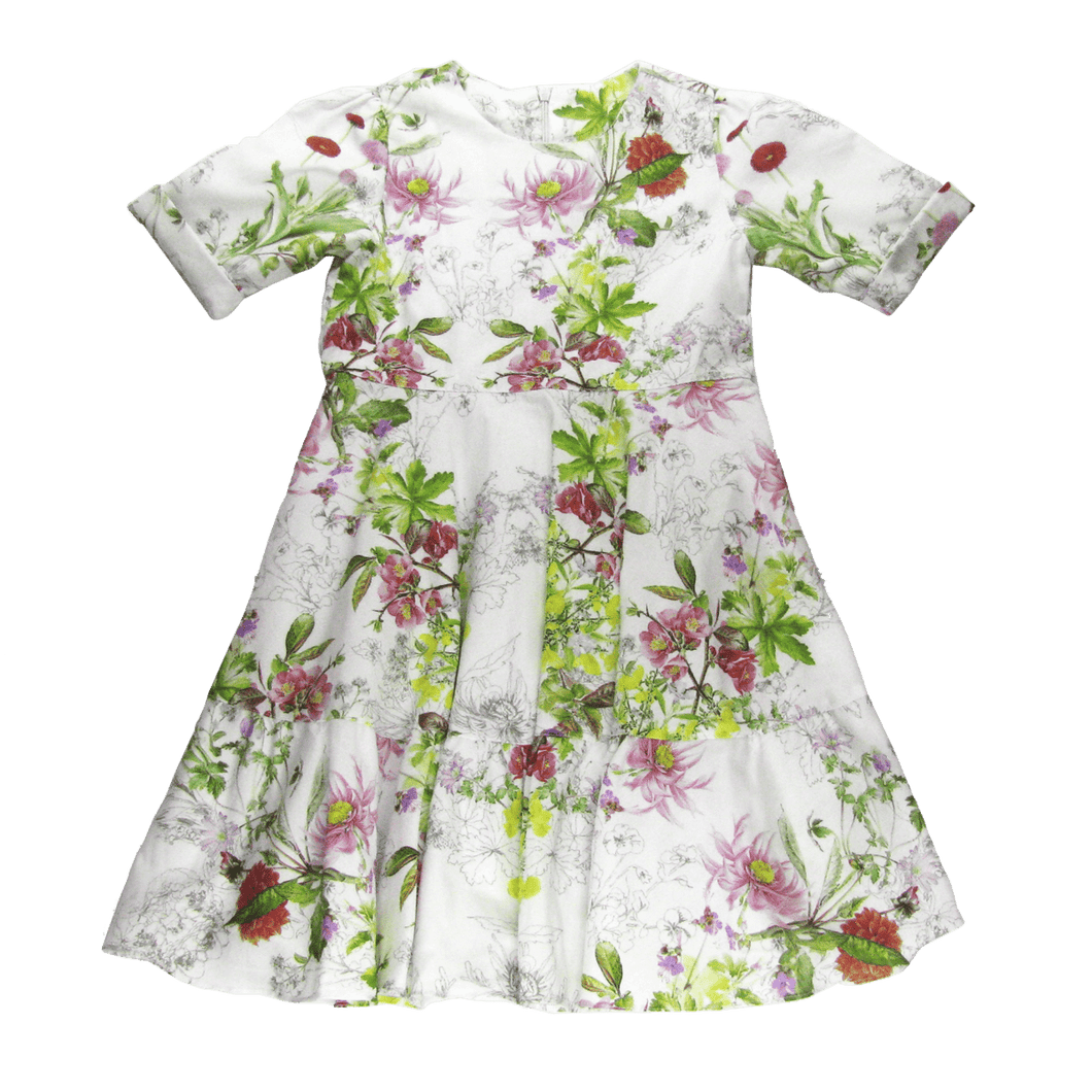 Vestido Floral Verde-1053722